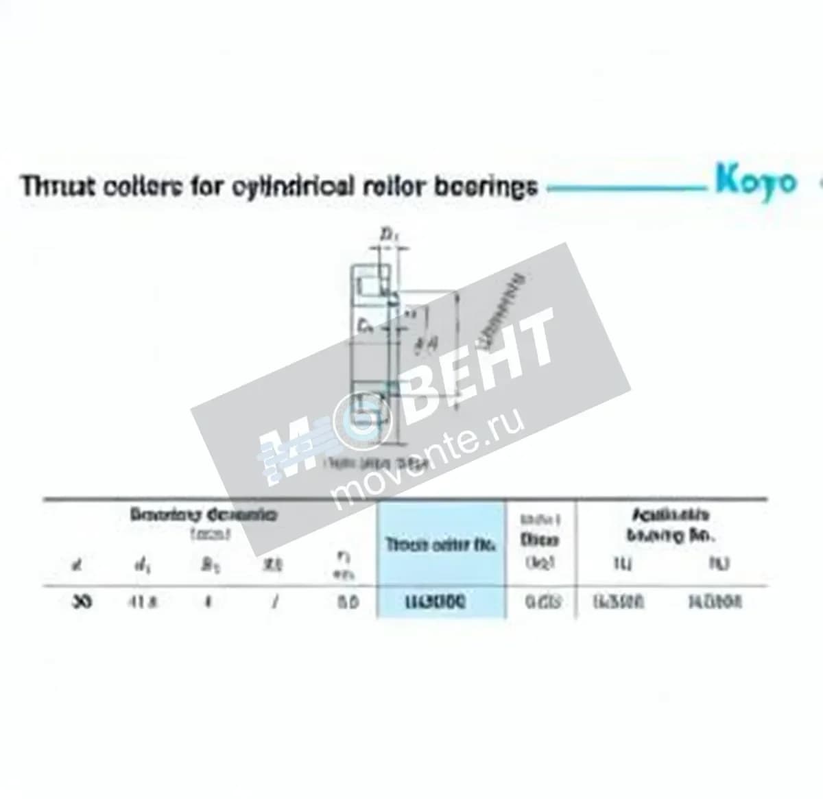 JTEKT HJ206R-JTEKT - Image 1