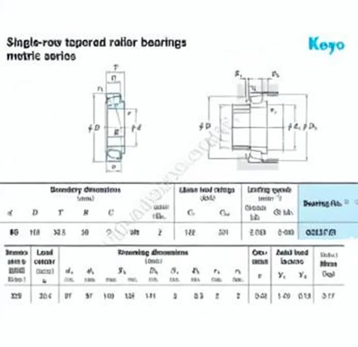 JTEKT 30217-JR-JTEKT - Image 1