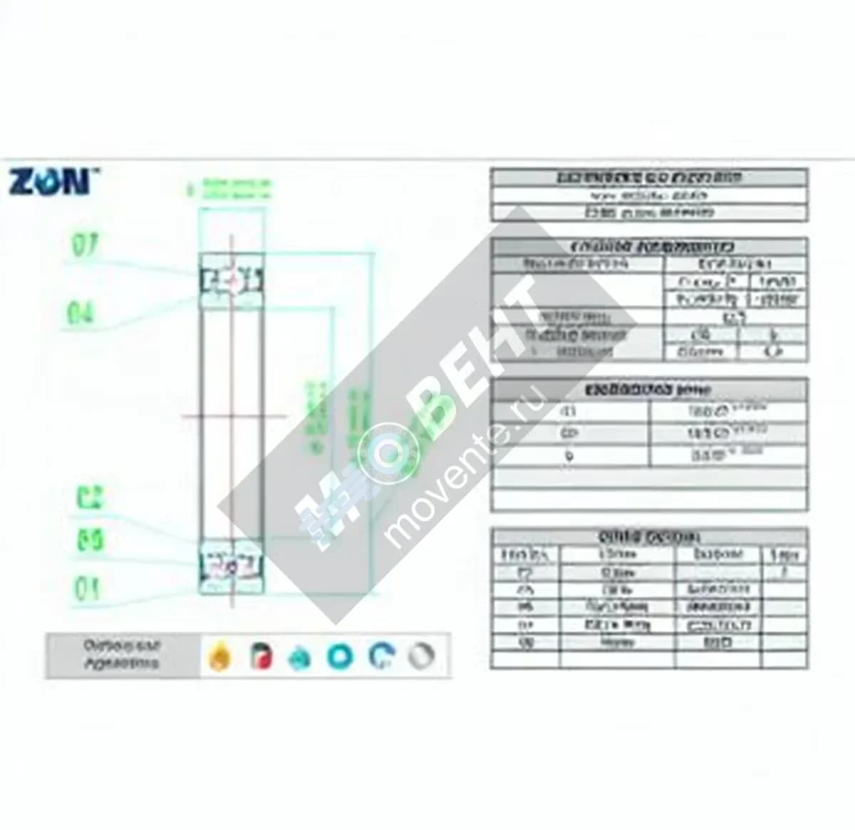 ZEN 61921-2RS-ZEN - Image 1