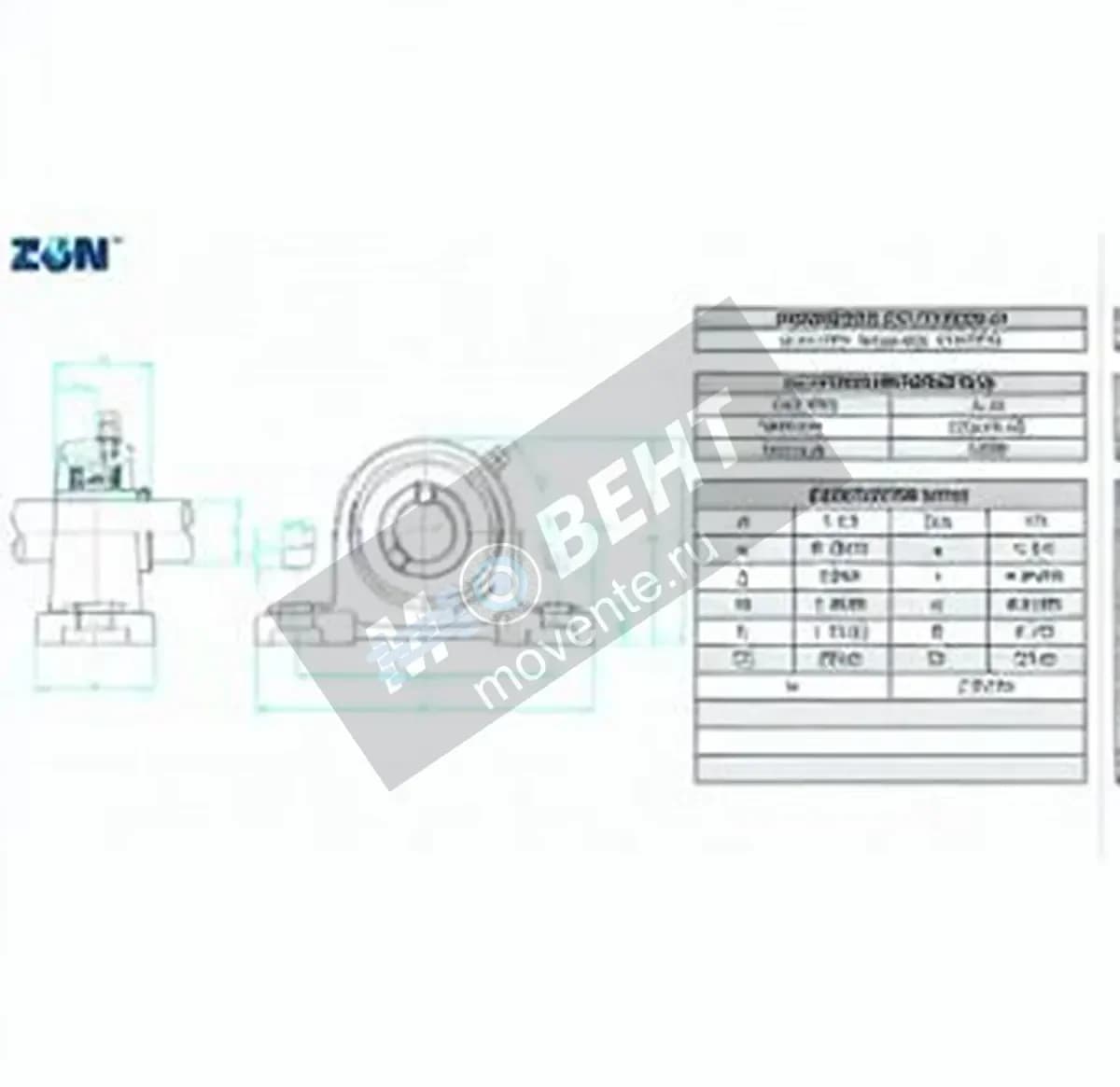 ZEN UCP208-24-ZEN - Image 1