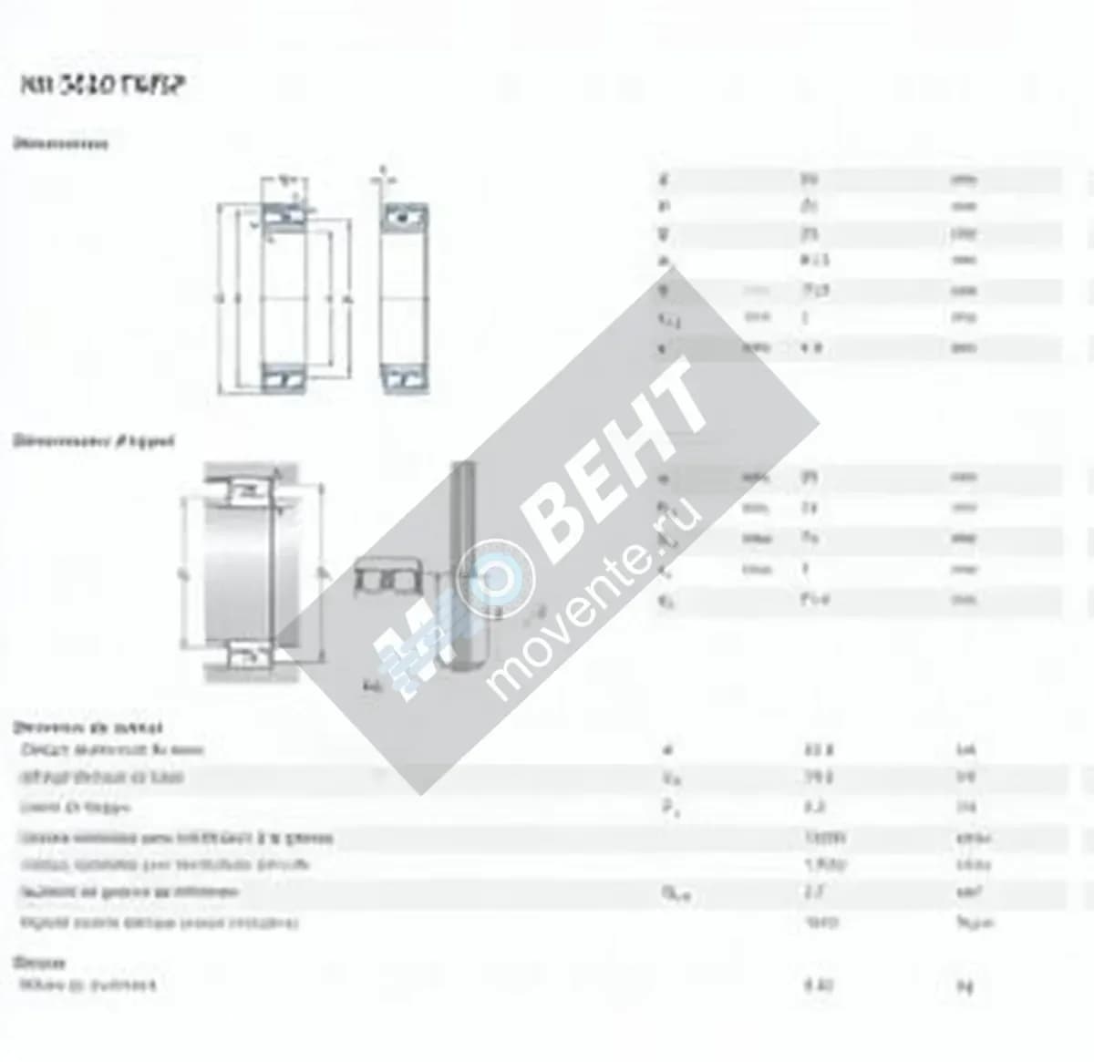 SKF NN3010-TN-SP-SKF - Image 1