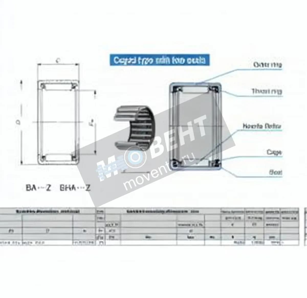 IKO BA3620-Z-IKO - Image 1