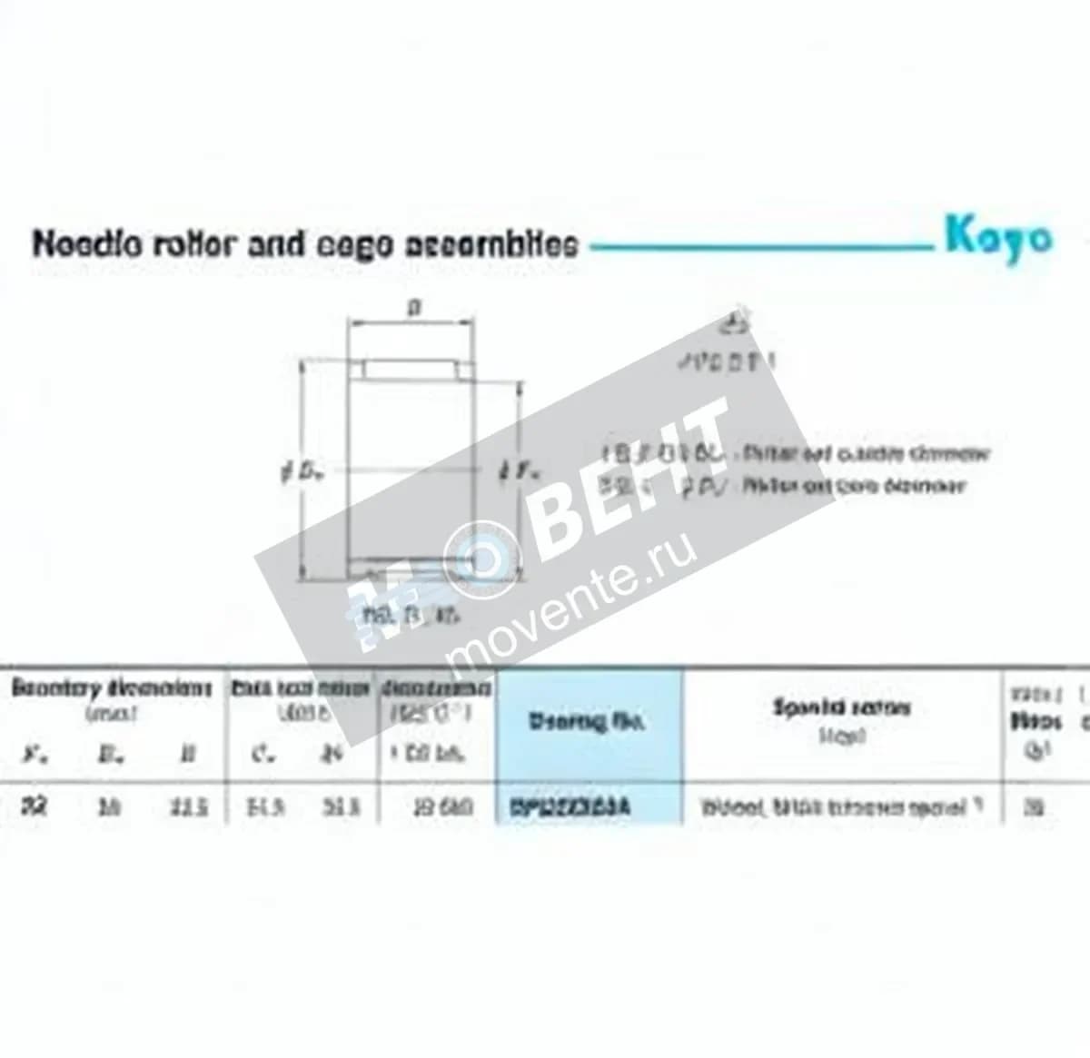 JTEKT RP222823A-JTEKT - Image 1