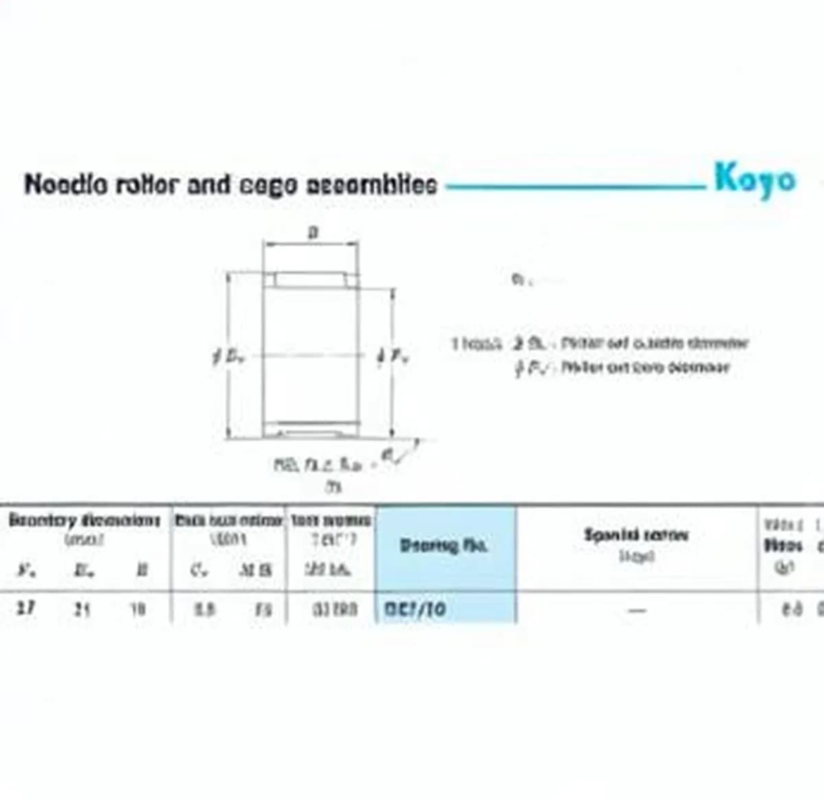 JTEKT R17-10-JTEKT - Image 1