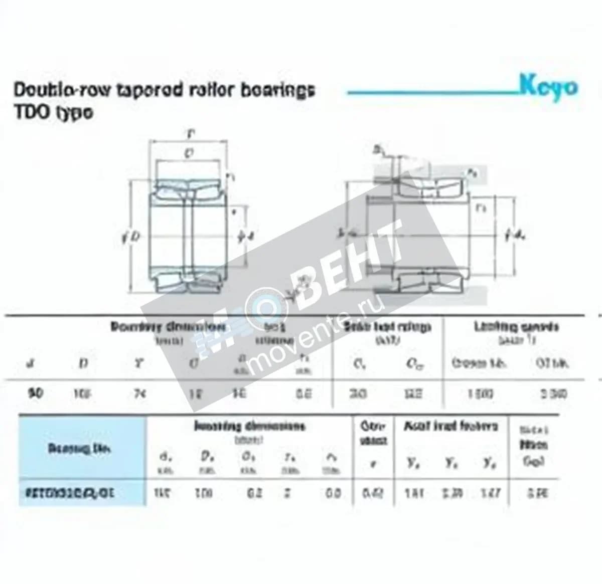JTEKT 46T30218JR-61-JTEKT - Image 1