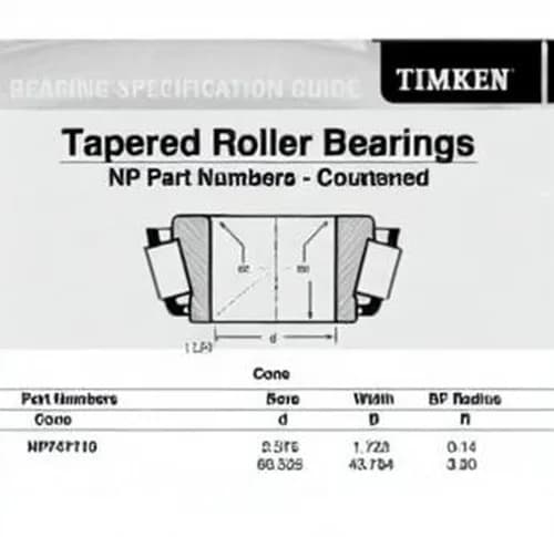TIMKEN NP747110-TIMKEN - Image 1