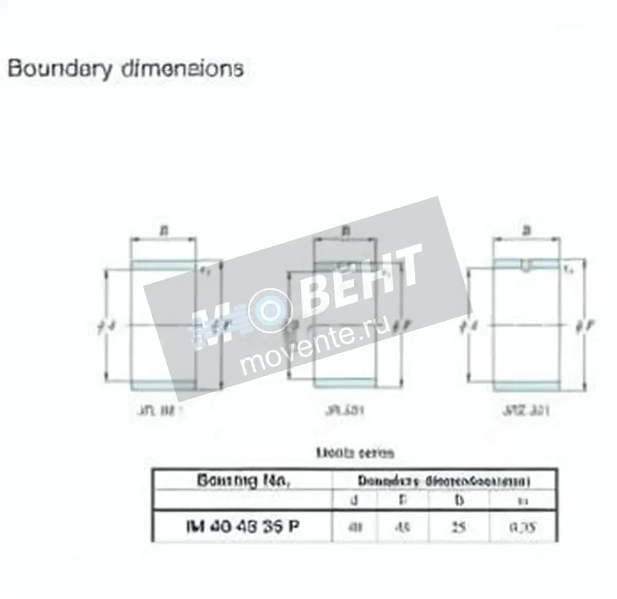 JTEKT IM-40-45-25-P-JTEKT - Image 1