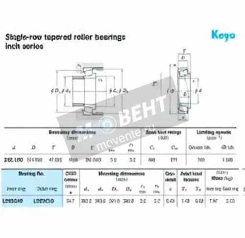 JTEKT L555249-L555210-JTEKT - Image 1