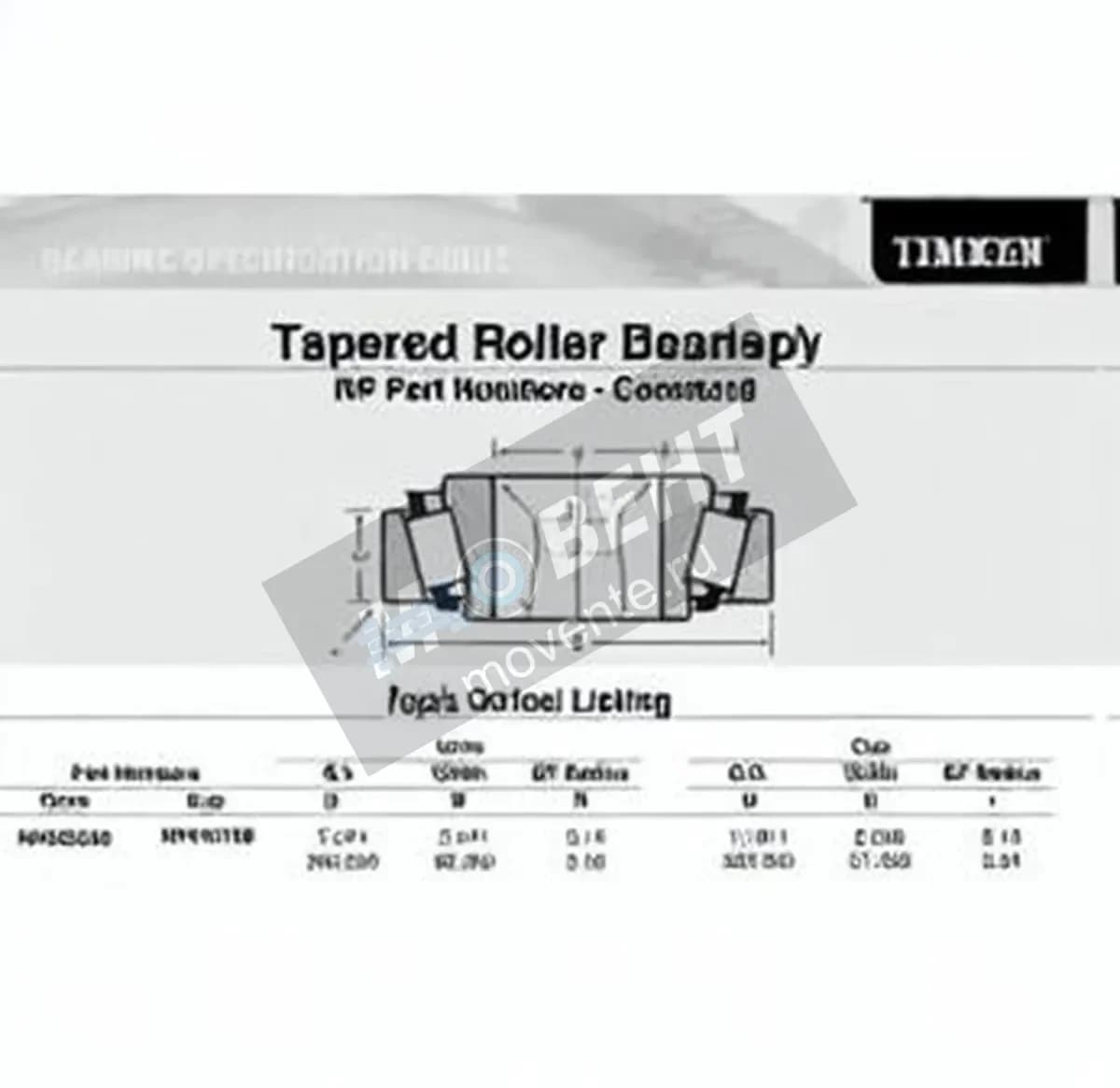 TIMKEN NP825236-NP443198-TIMKEN - Image 1