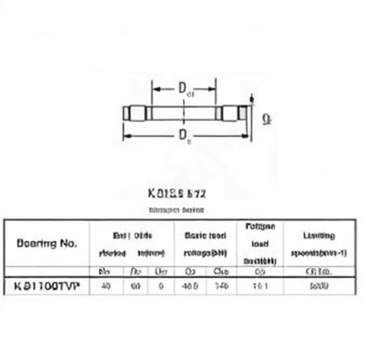 JTEKT K.81108TVP-JTEKT - Image 1