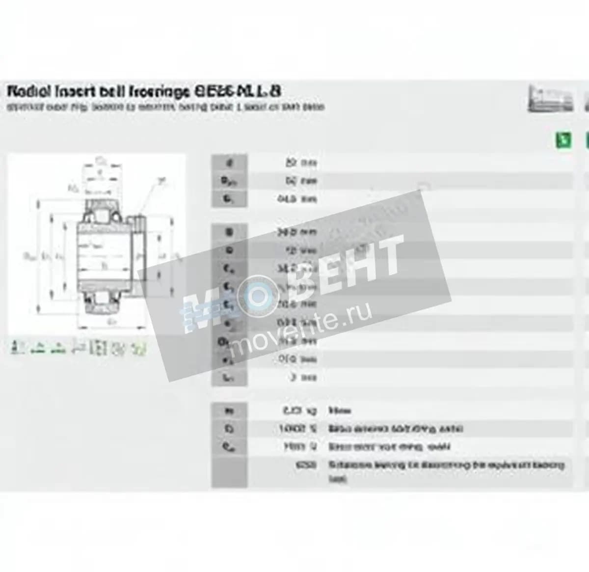 INA GE25-KLL-B-INA - Image 1