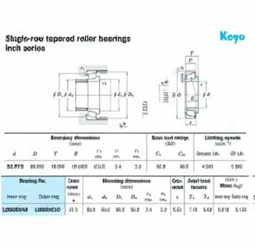 KOYO LM806649-LM806610-JTEKT - Image 1