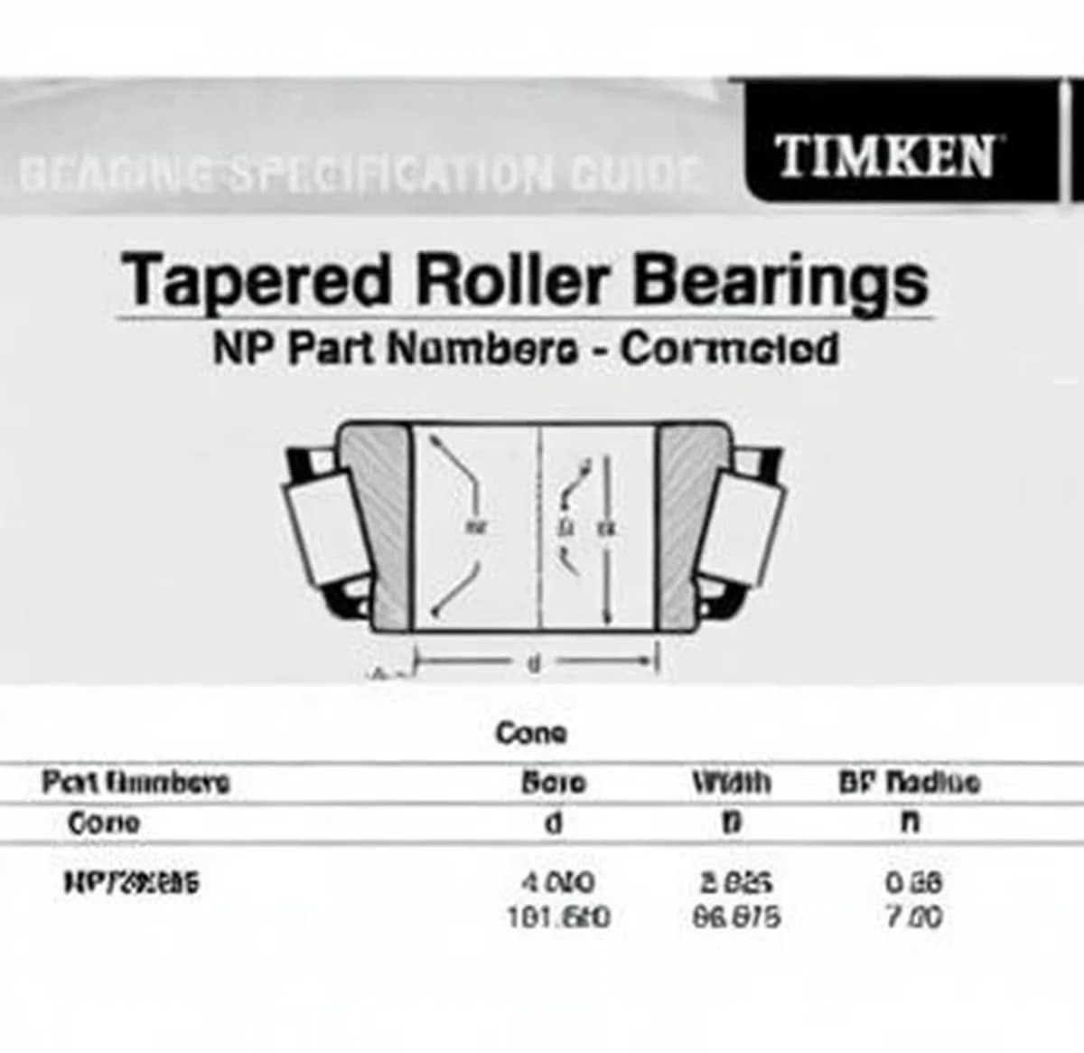 TIMKEN NP739395-TIMKEN - Image 1