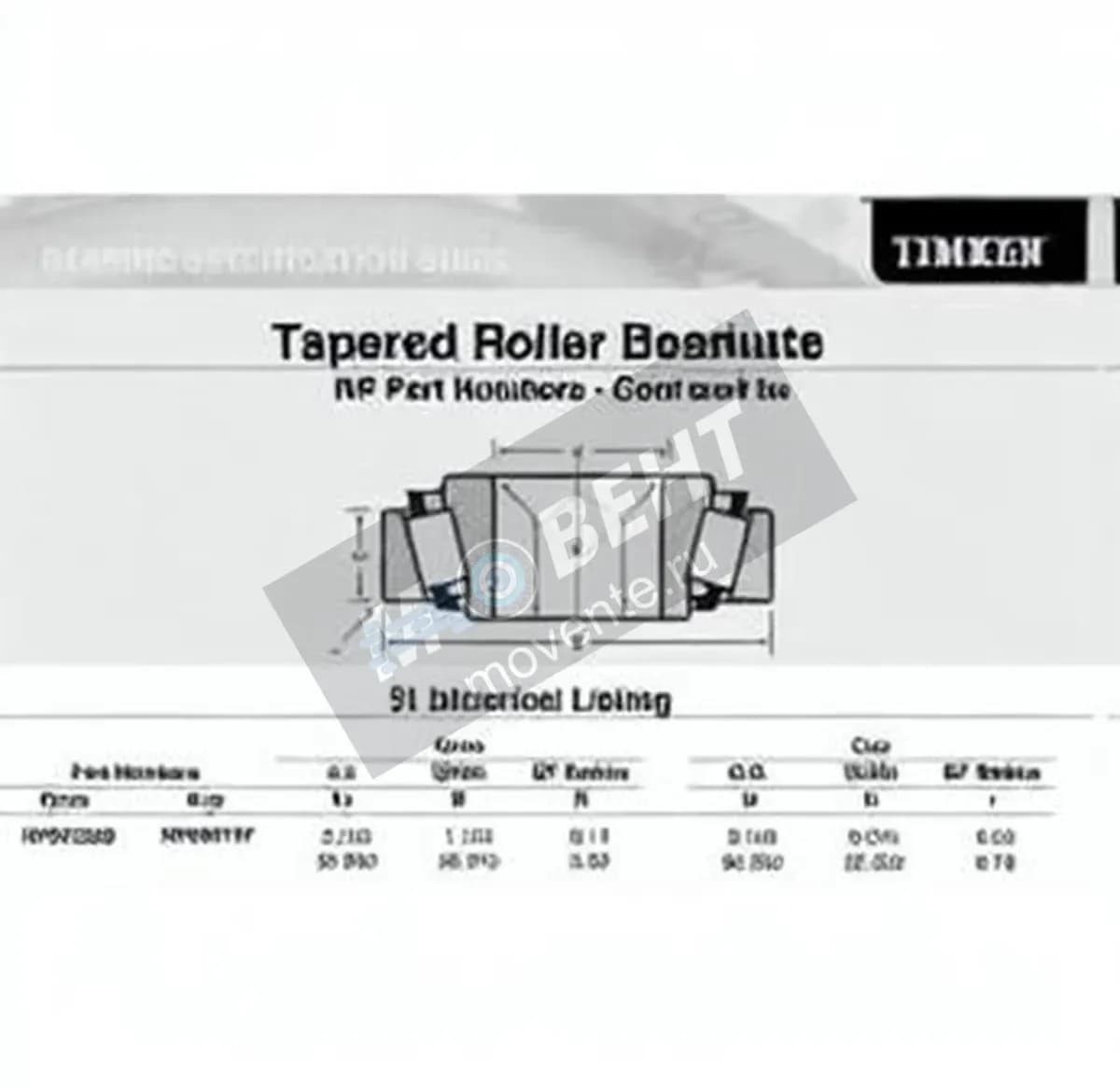 TIMKEN NP972299-NP698197-TIMKEN - Image 1