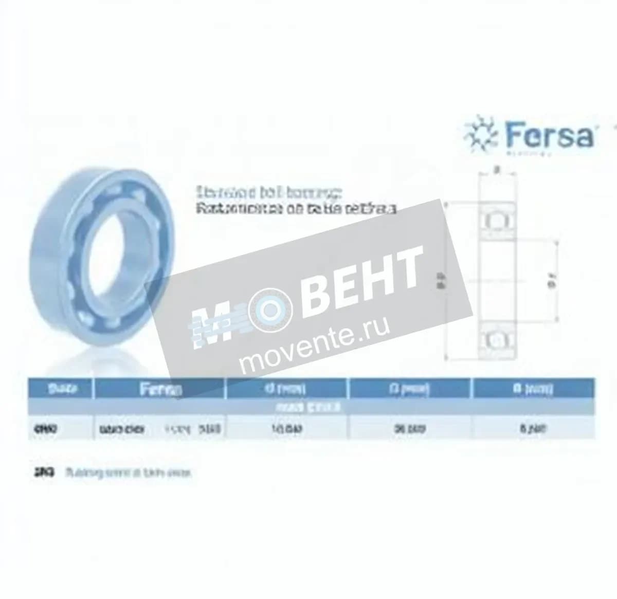 ASFERSA 6200-2RS-ASFERSA - Image 1