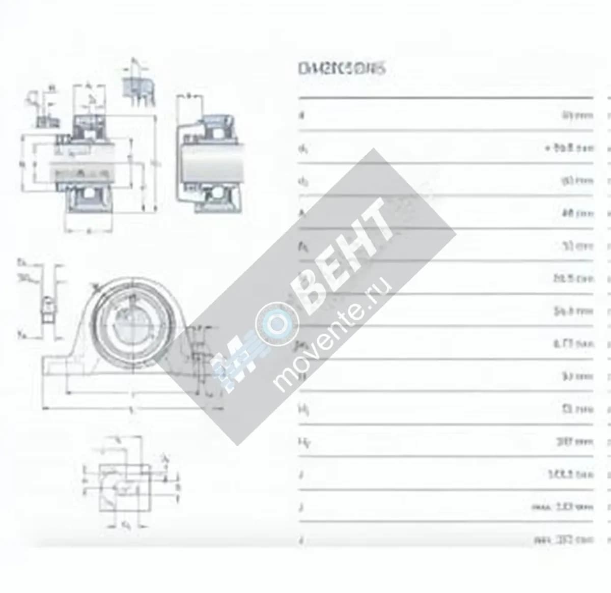 SKF SY45-WF-SKF - Image 1