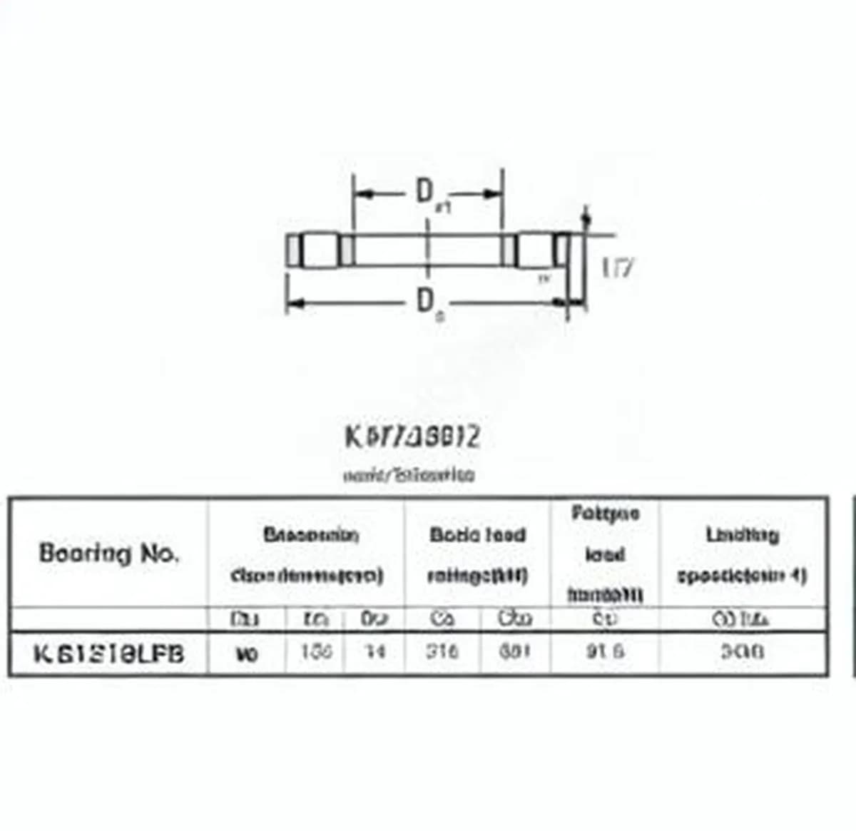 JTEKT K.81218LPB-JTEKT - Image 1