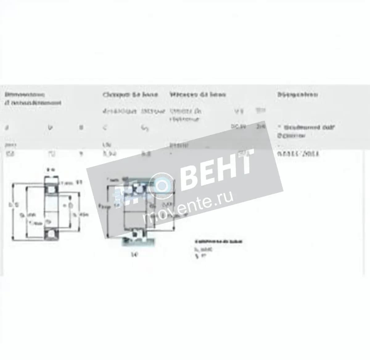 SKF 61811-2RS-SKF - Image 1