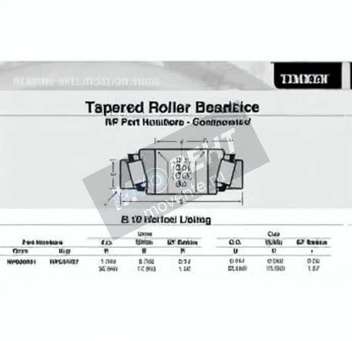 TIMKEN NP986901-NP237427-TIMKEN - Image 1