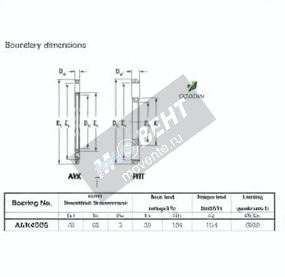 JTEKT AXK4565-JTEKT - Image 1