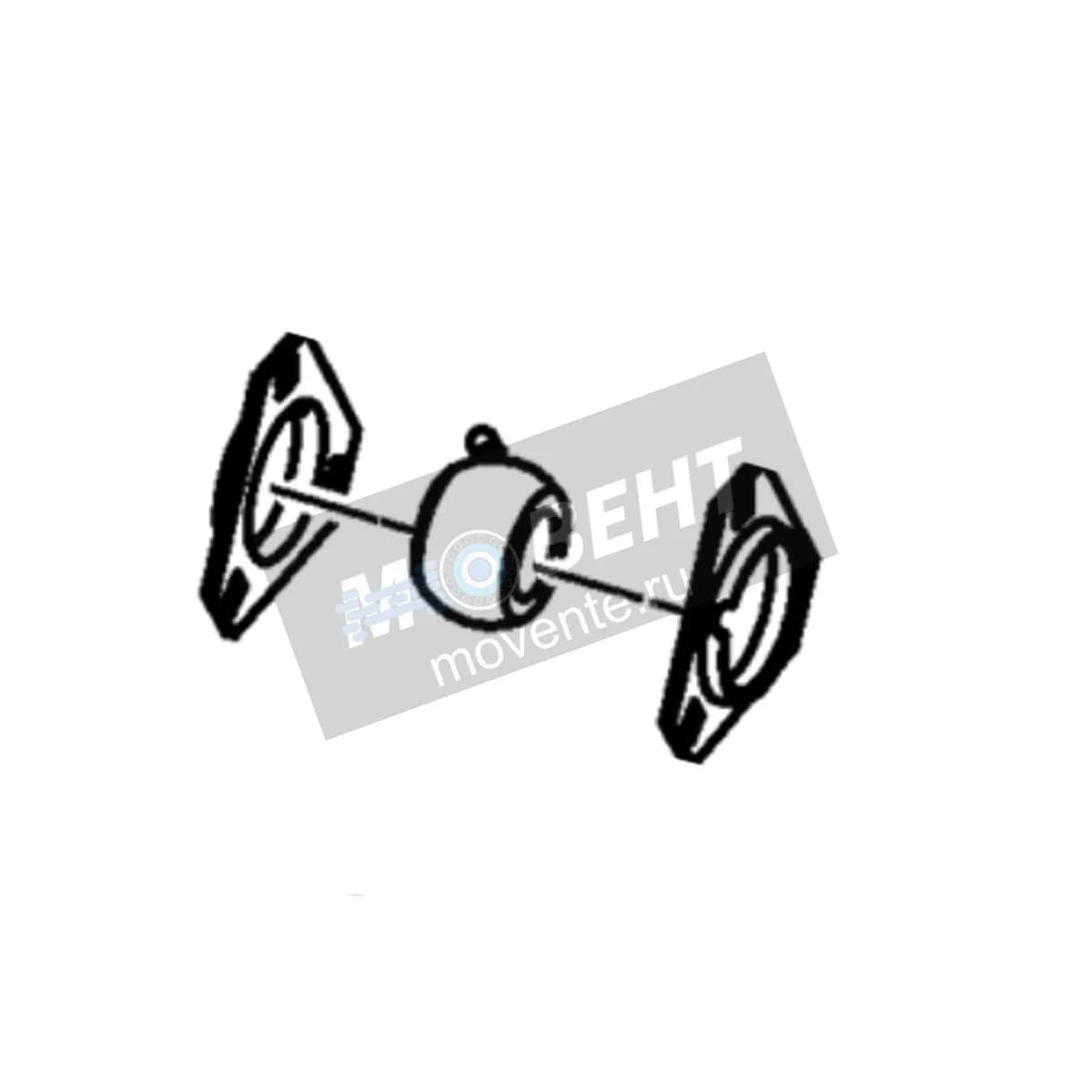 AM142389: Подшипниковый узел роторной щетки