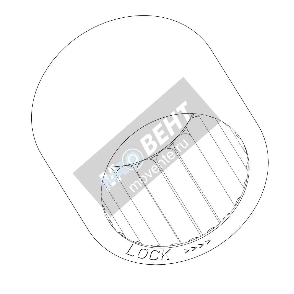 MT6937: Игольчатый роликоподшипник