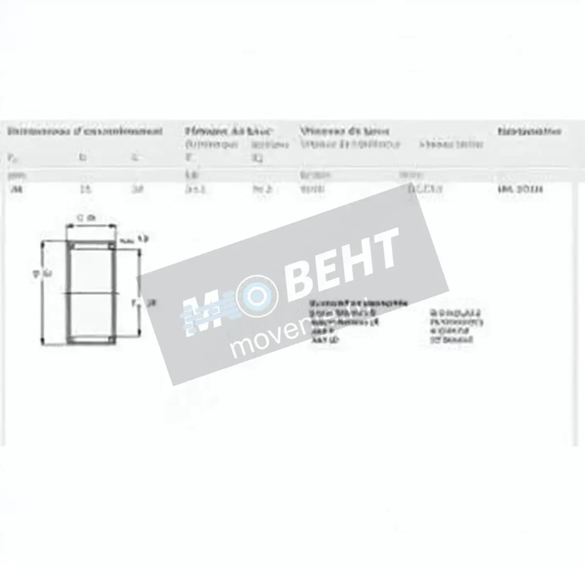 INA HK2820-B-INA - Image 1