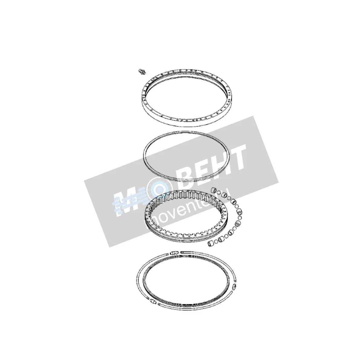 9321215: Поворотный подшипник