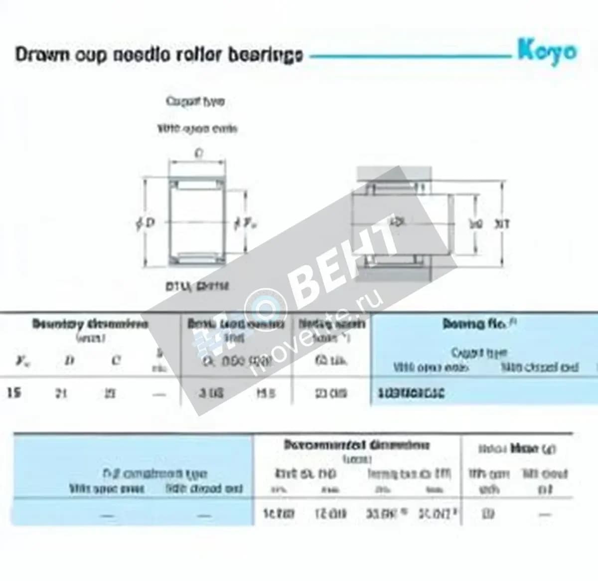 JTEKT 15BTM2122-JTEKT - Image 1