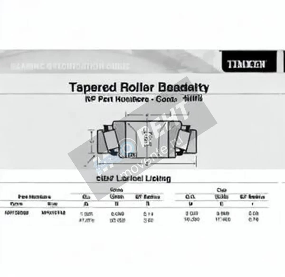 TIMKEN NP722065-NP013743-TIMKEN - Image 1