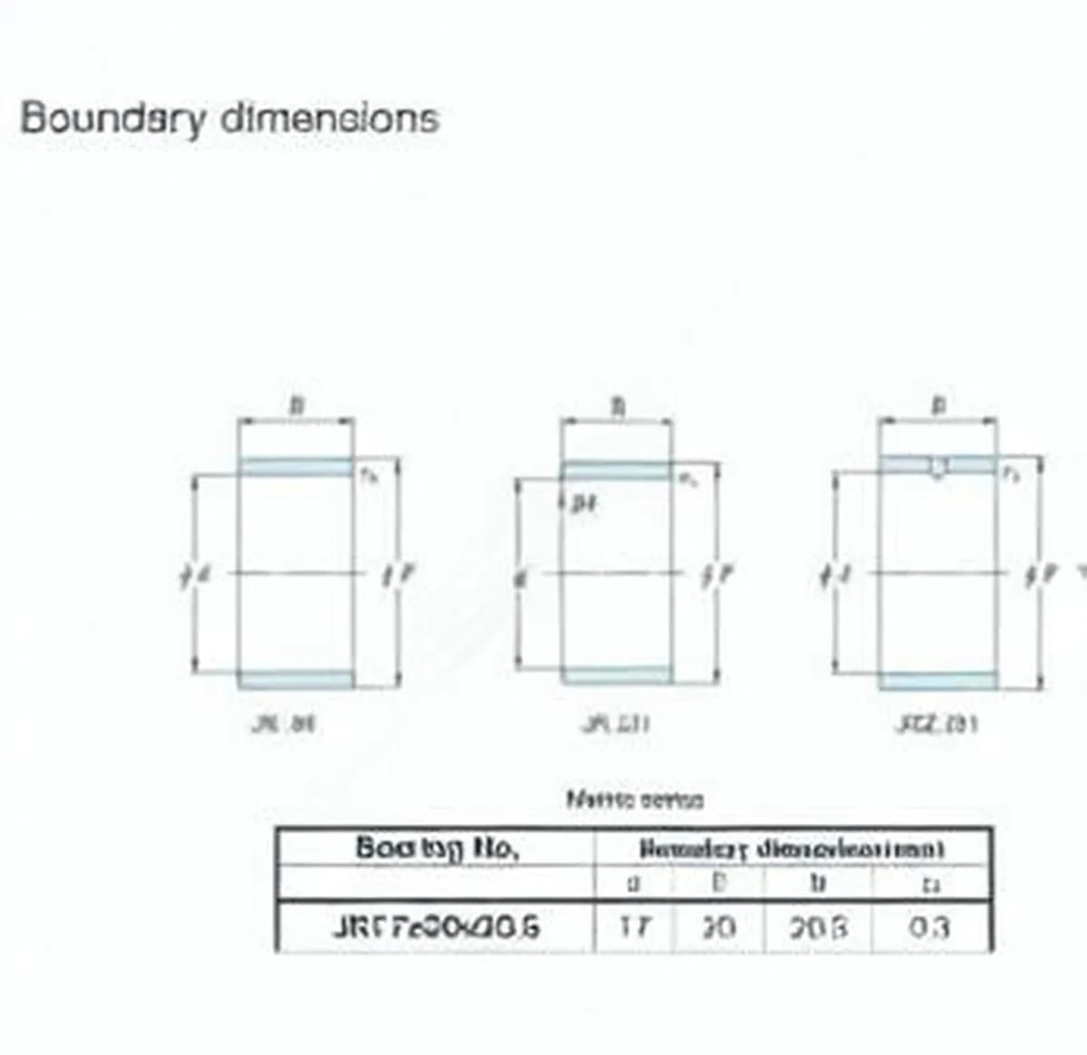 JTEKT JR17X20X20.50-JTEKT - Image 1