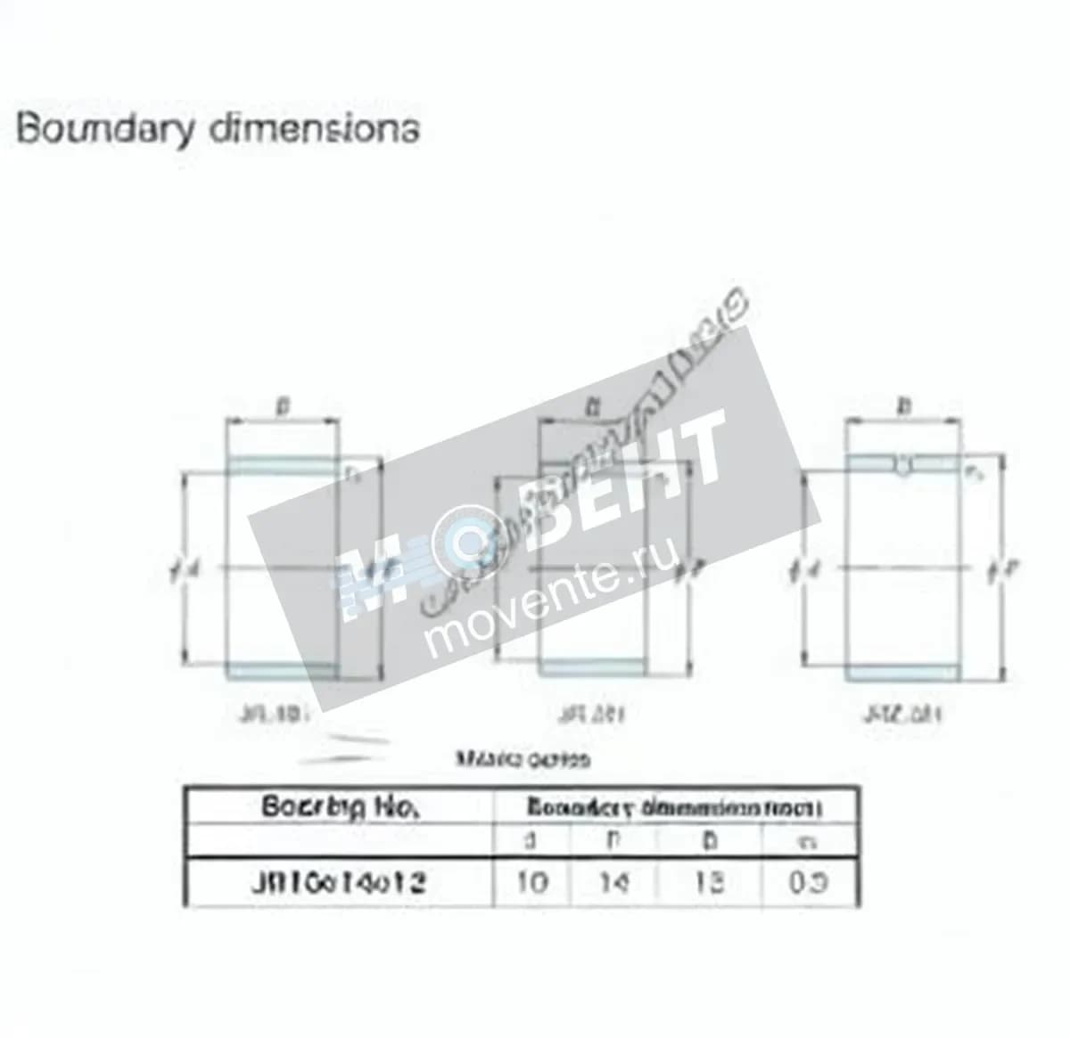 JTEKT JR10X14X12-JTEKT - Image 1