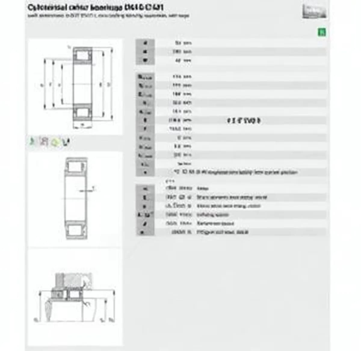 FAG N318-E-M1-C3-FAG - Image 1