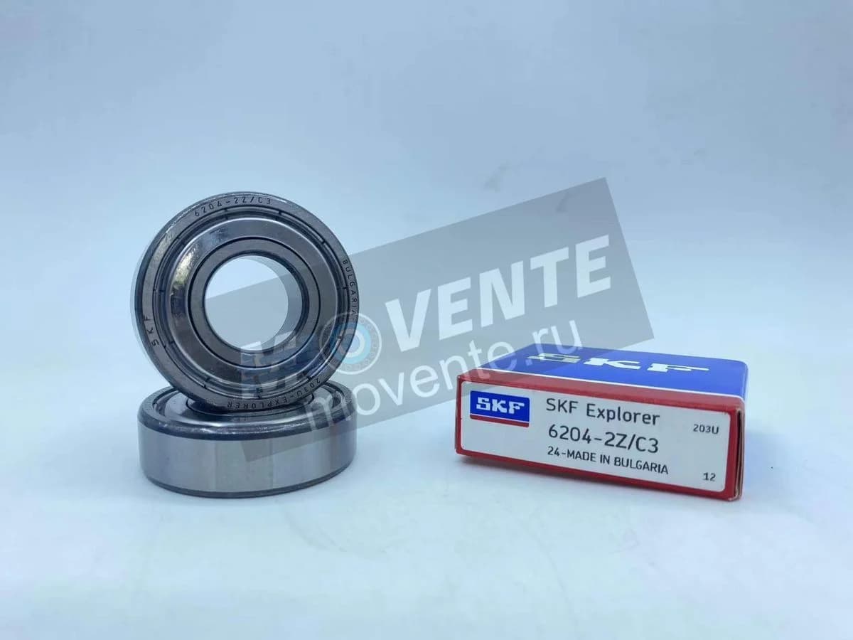 Подшипник SKF 6204 2Z/C3 - Image 1