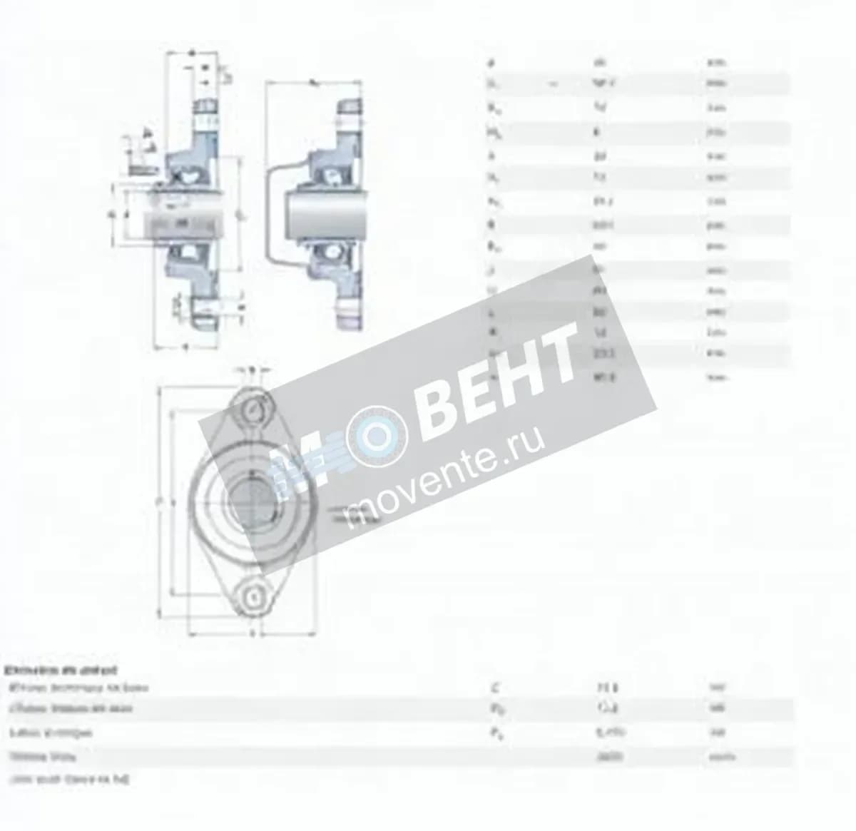 SKF F2BC-30M-TPSS-SKF - Image 1