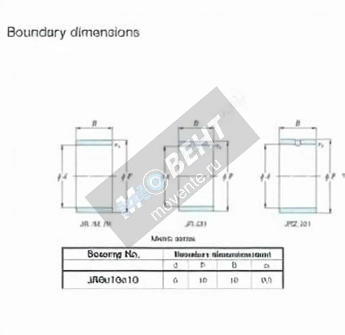 JTEKT JR6X10X10-JTEKT - Image 1