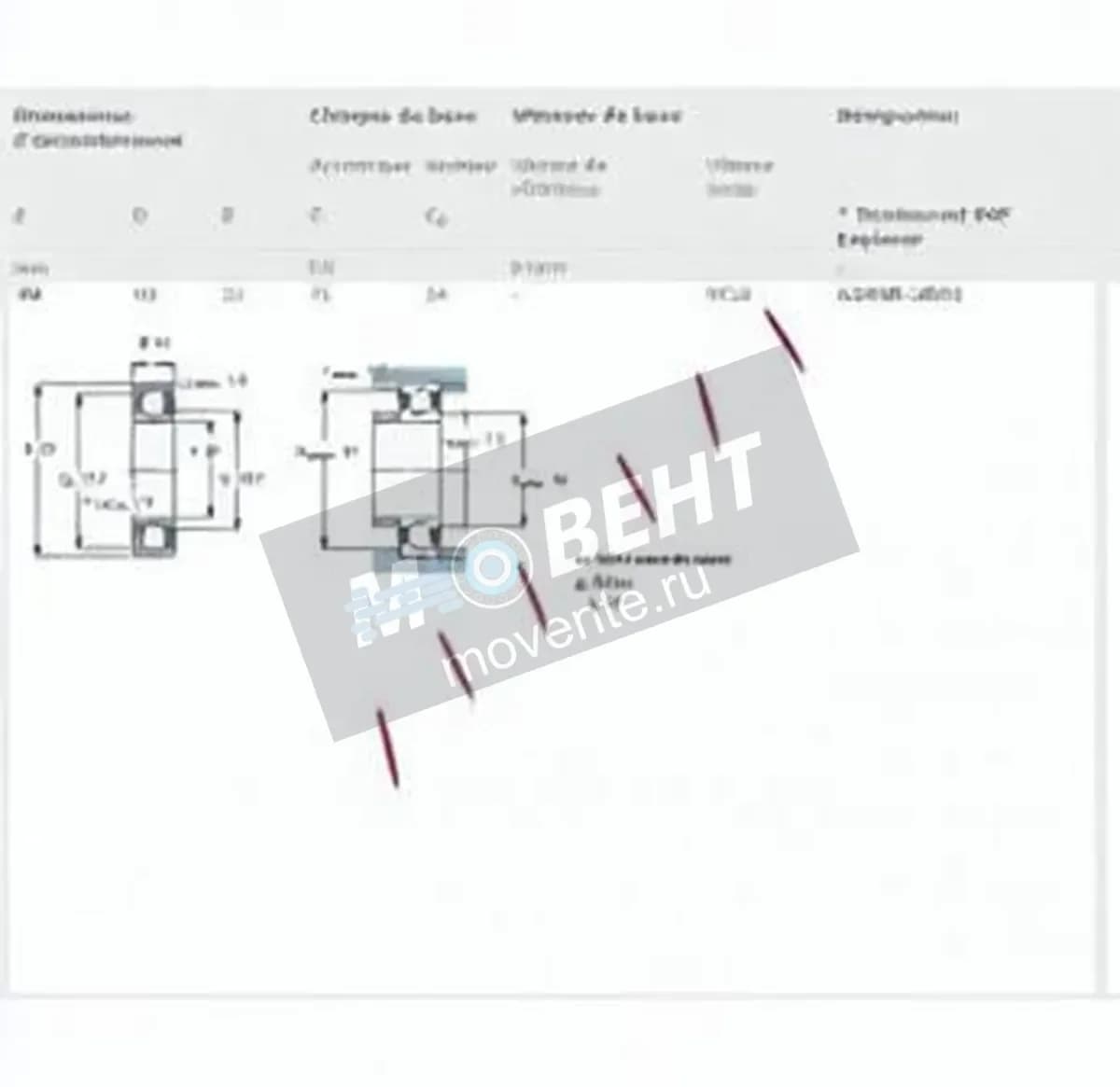 SKF 62308-2RS-SKF - Image 1