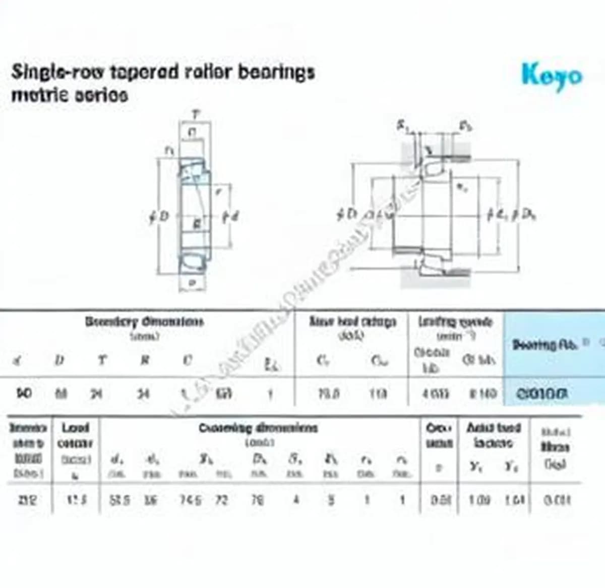 JTEKT 33010-JR-JTEKT - Image 1