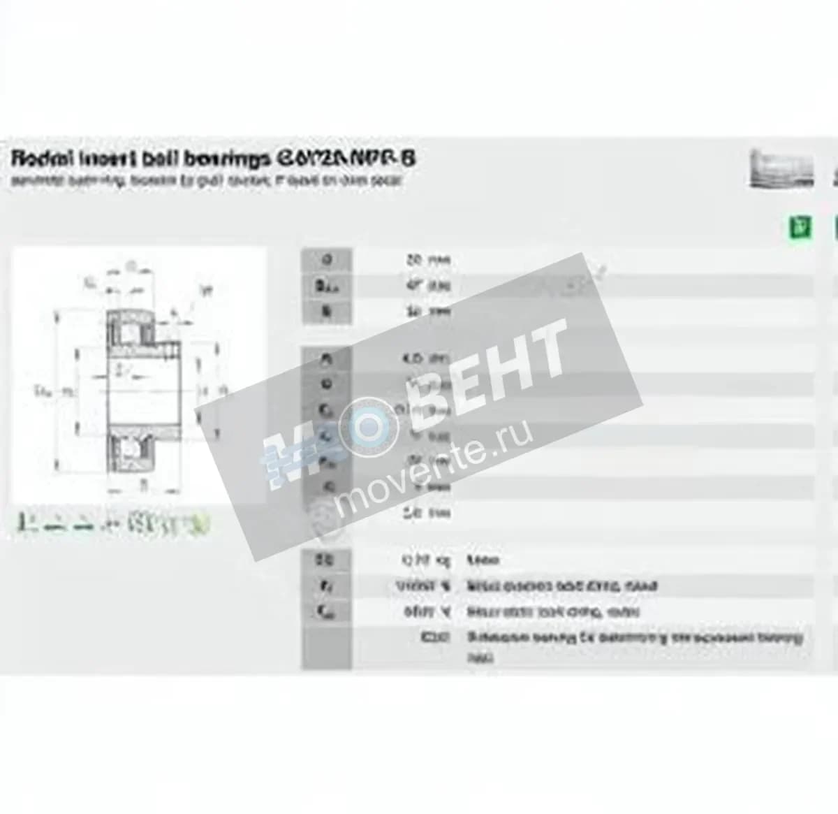 INA GAY20-XL-NPP-B-INA - Image 1