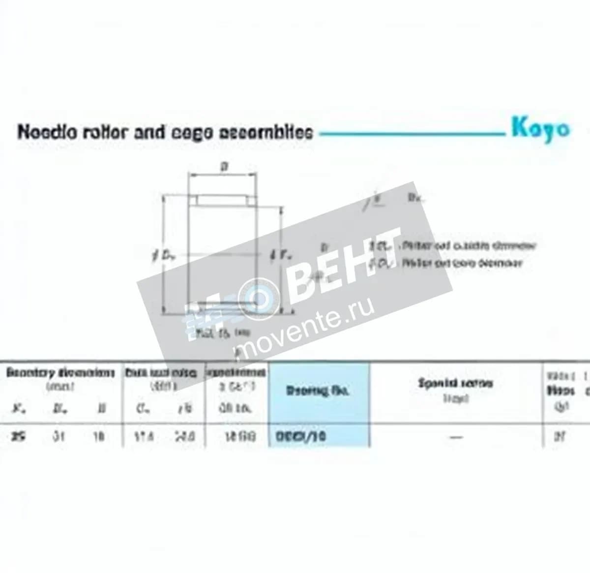 JTEKT RS25-18-JTEKT - Image 1