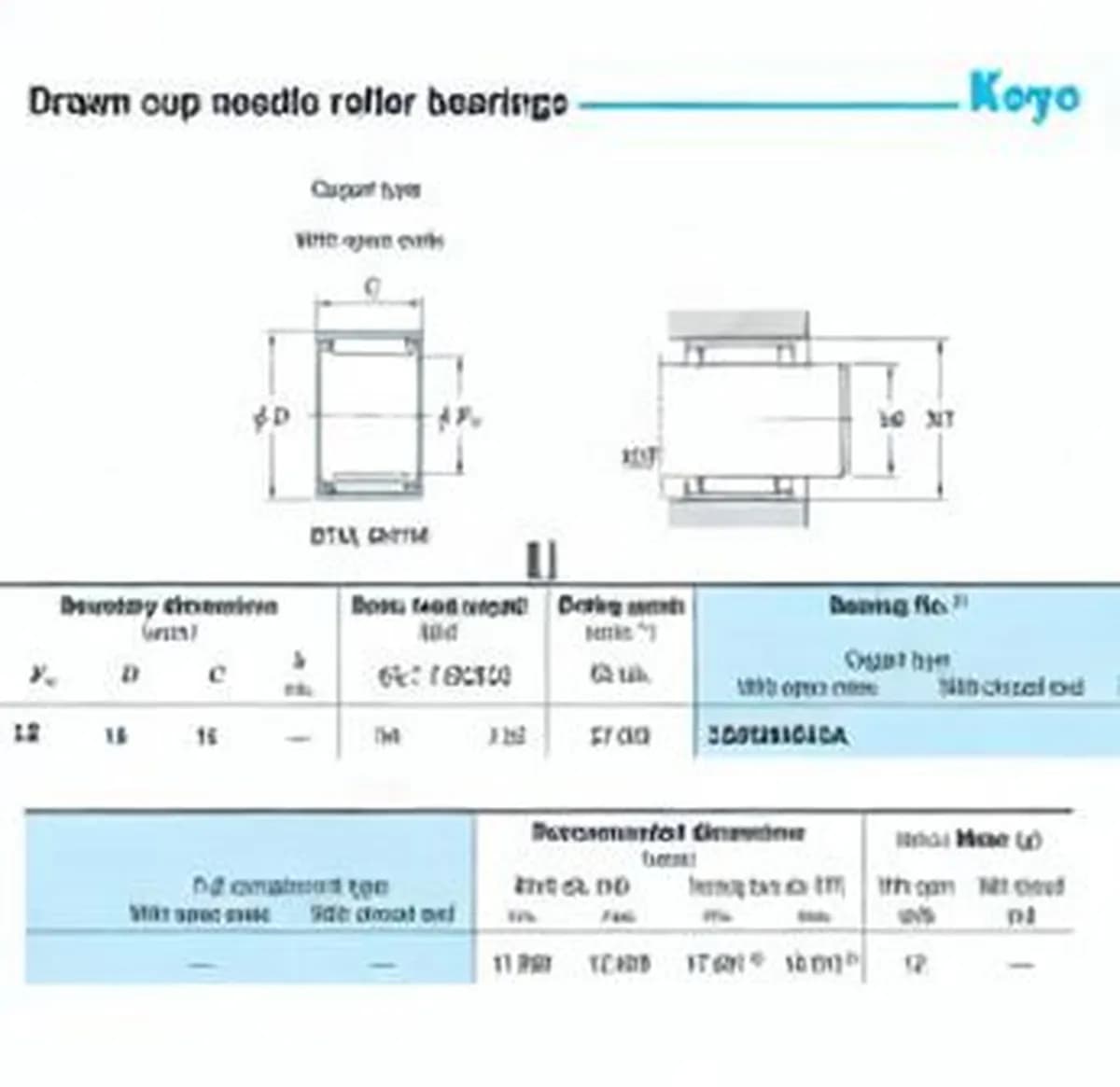 JTEKT 12BTM1815A-JTEKT - Image 1