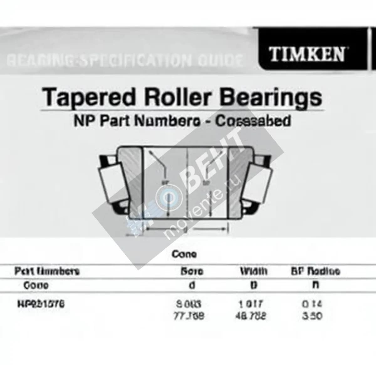 TIMKEN NP921376-TIMKEN - Image 1