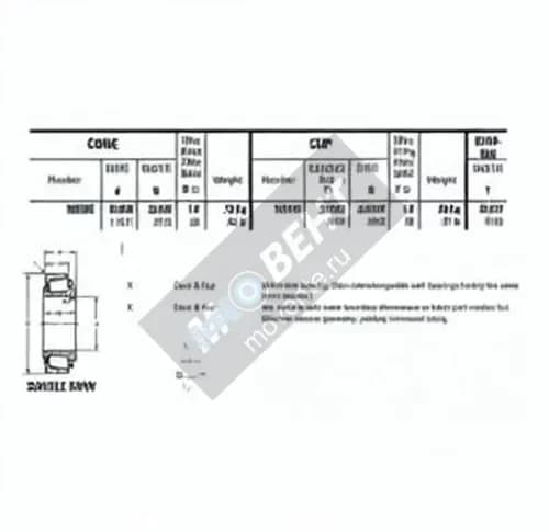 TIMKEN 15117X-15244X-TIMKEN - Image 1