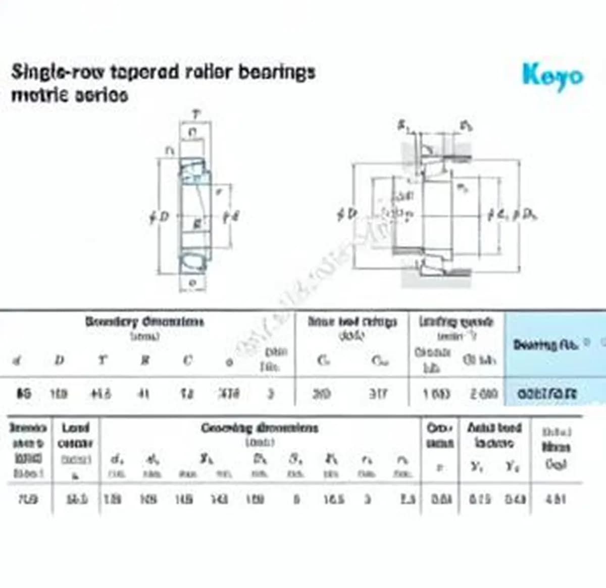 JTEKT 30317-DJR-JTEKT - Image 1