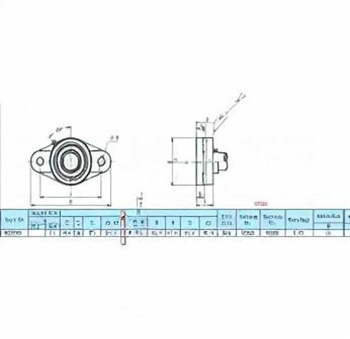 GEN UCFL203-INOX - Image 1