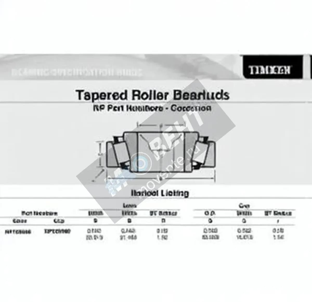 TIMKEN NP159006-NP259680-TIMKEN - Image 1