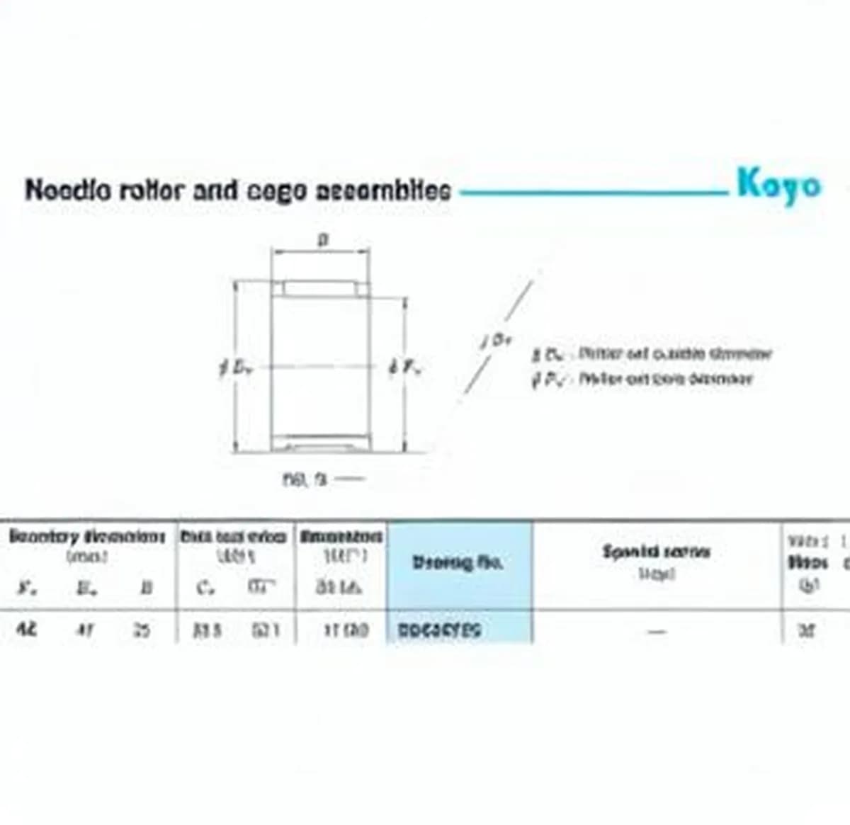 JTEKT RS424725-JTEKT - Image 1