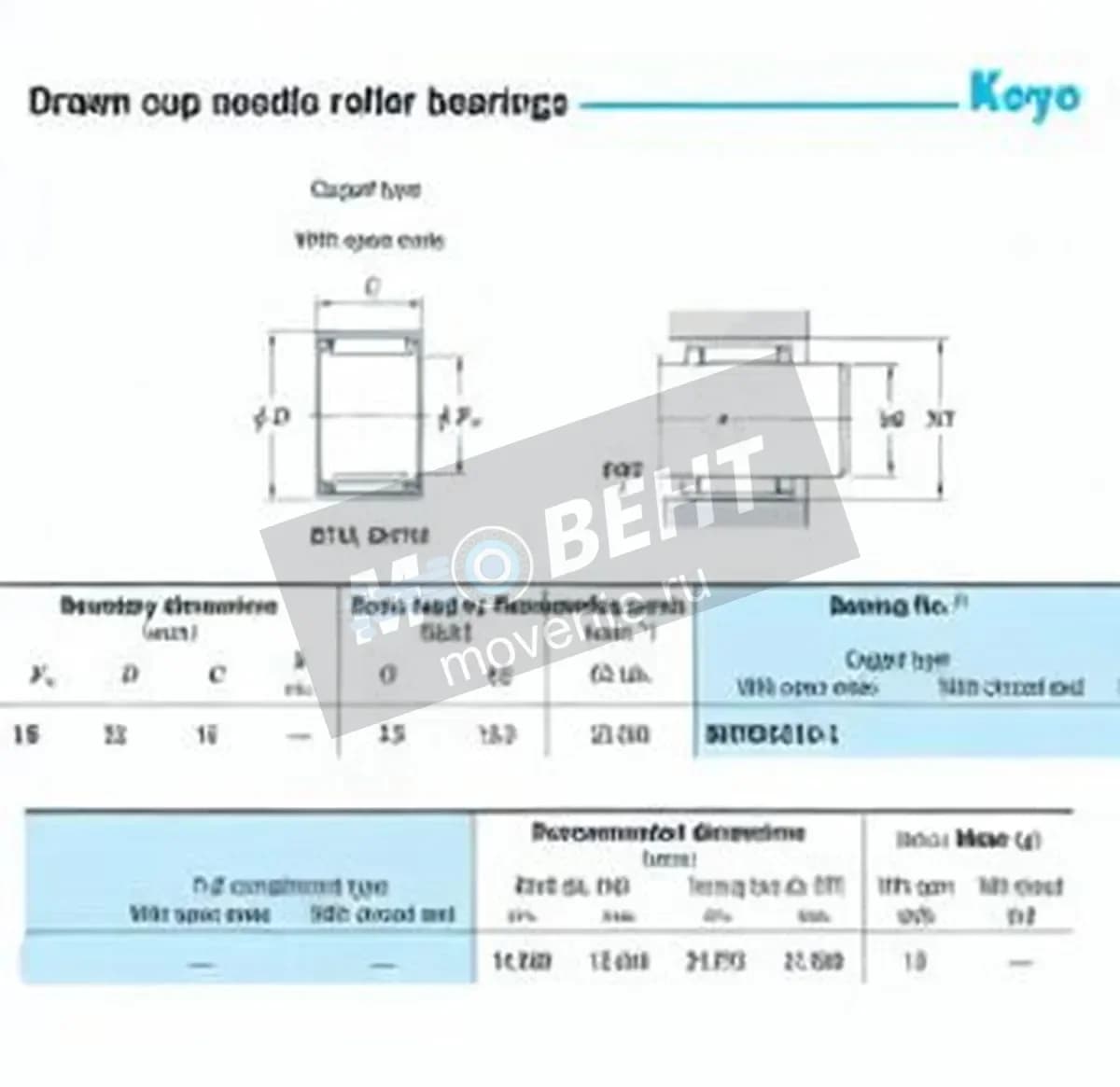 JTEKT BHTM1515-1-JTEKT - Image 1