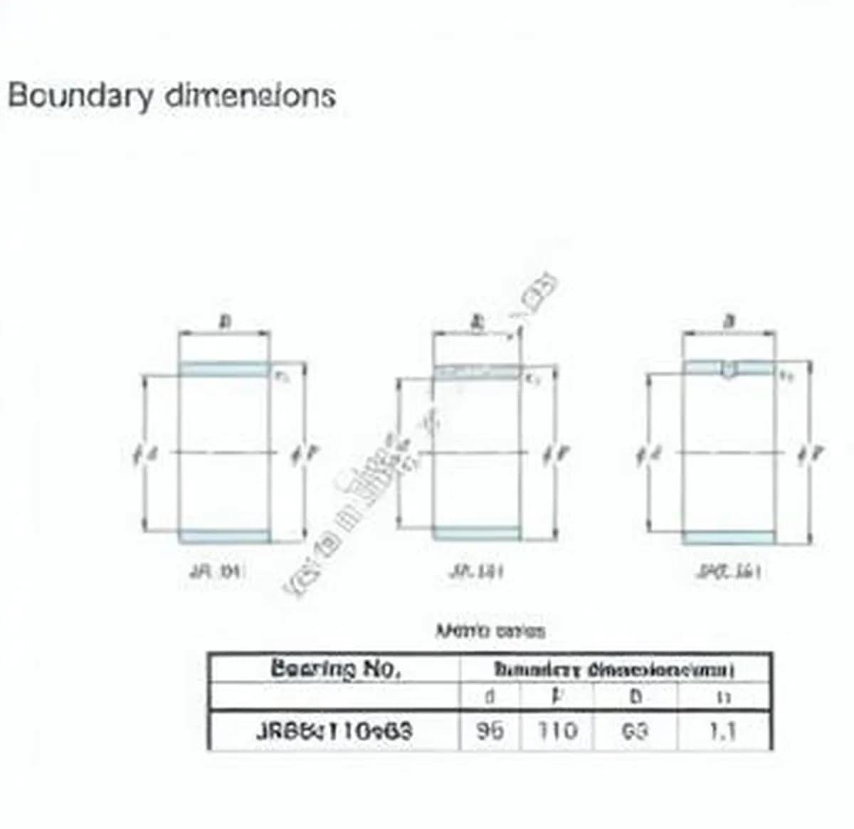 JTEKT JR95X110X63-JTEKT - Image 1