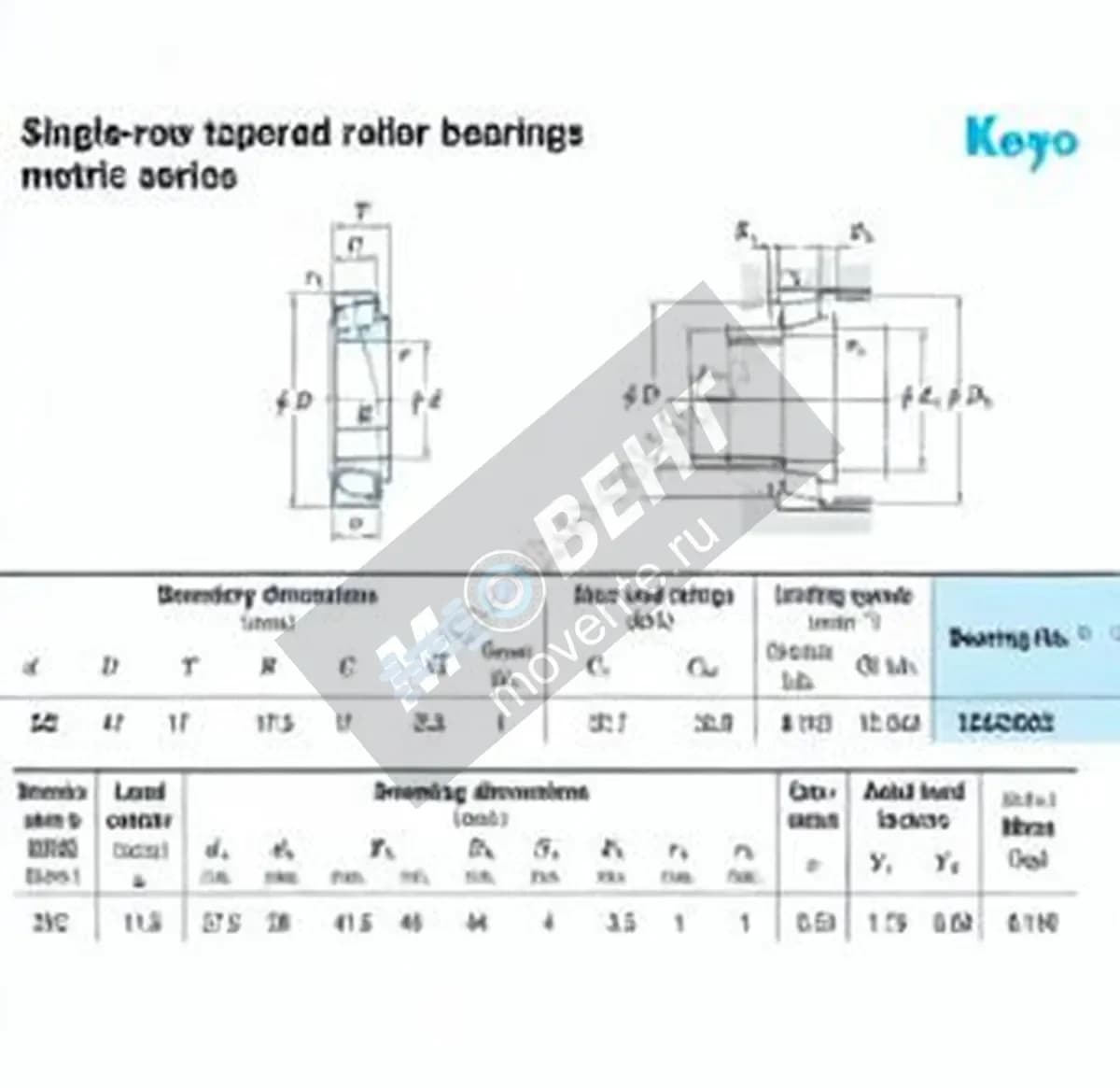 JTEKT T2CC022-JTEKT - Image 1